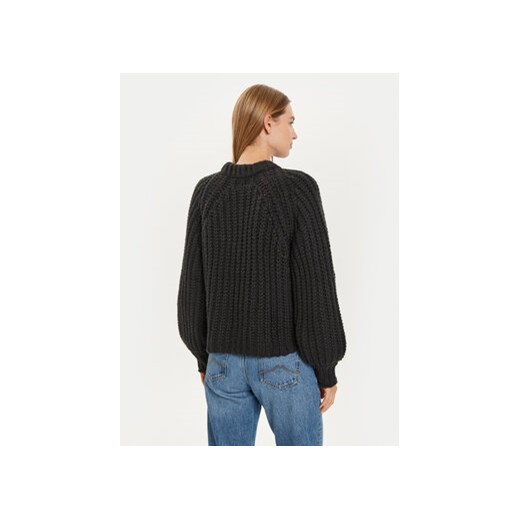 Wrangler Sweter 112356480 Czarny Relaxed Fit Wrangler XL MODIVO