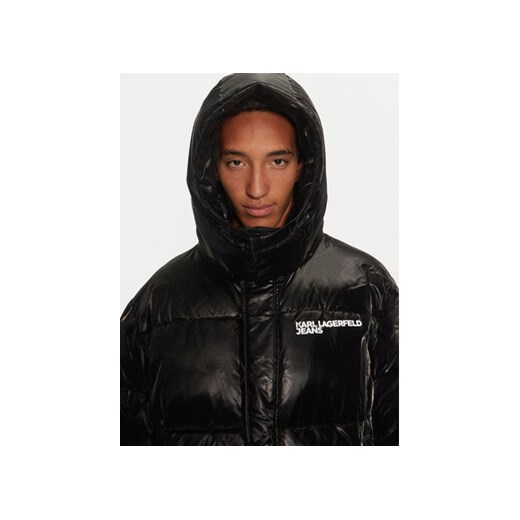 Karl Lagerfeld Jeans Kurtka puchowa 246D1505 Czarny Regular Fit XL MODIVO