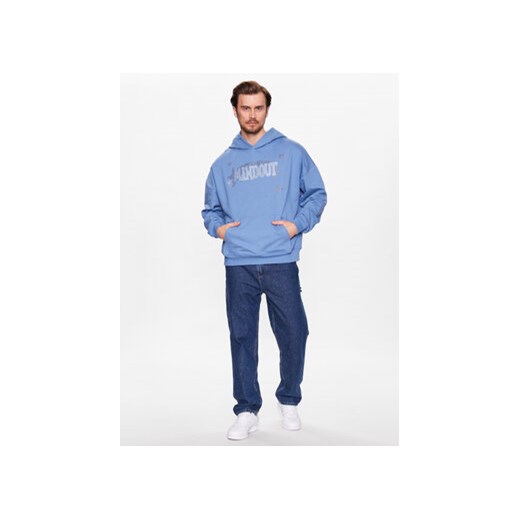 Mindout Bluza Starlight S2023-1 Niebieski Regular Fit Mindout XL MODIVO