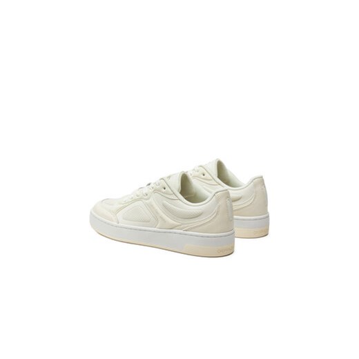 Calvin Klein Jeans Sneakersy Basket Cupsole Low Mix In Mtl YW0YW01462 Biały 39 MODIVO