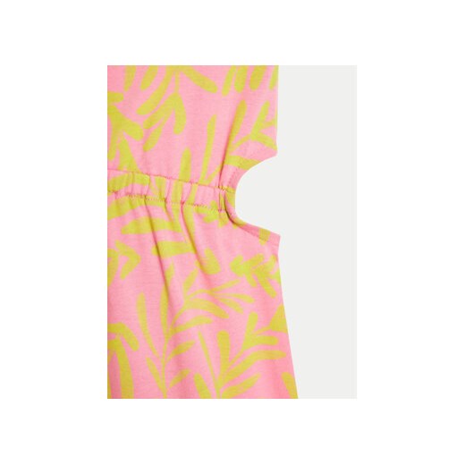 United Colors Of Benetton Sukienka codzienna 3M39CV00R Różowy Regular Fit United Colors Of Benetton 160 MODIVO