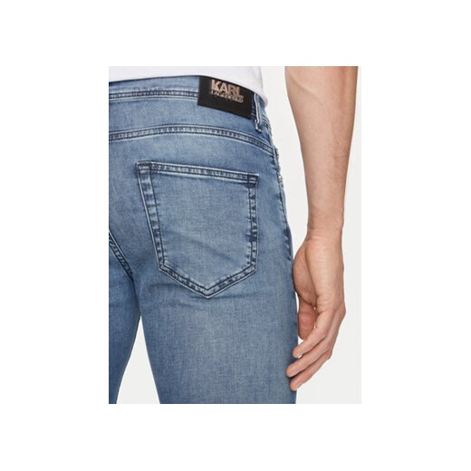 KARL LAGERFELD Jeansy 265840 542833 Niebieski Regular Fit Karl Lagerfeld 34_32 MODIVO