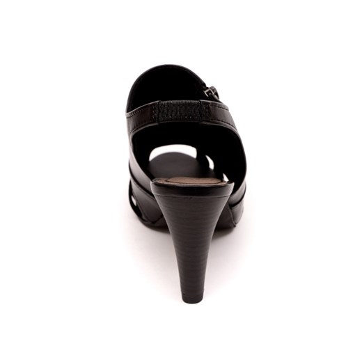 Sandały Marco Tozzi 28343-24 black antic aligoo czarny paski