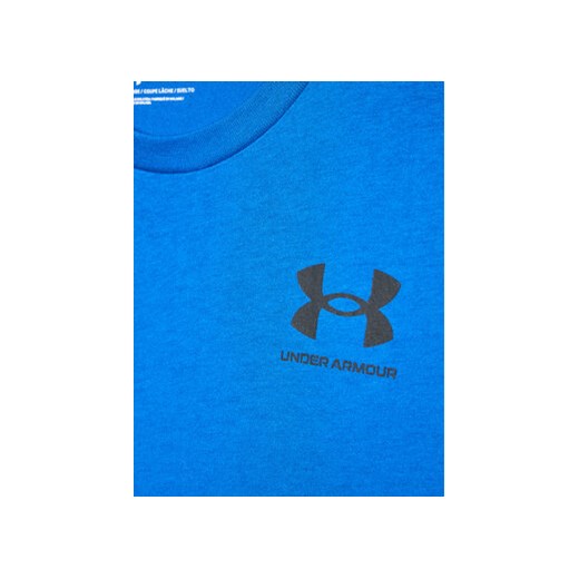 Under Armour T-Shirt Ua Sportstyle Left Chest 1363280 Niebieski Regular Fit Under Armour YMD MODIVO