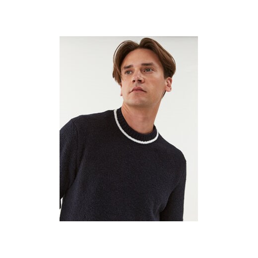 United Colors Of Benetton Sweter 104AK104Q Granatowy Regular Fit United Colors Of Benetton M MODIVO