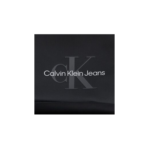 Calvin Klein Jeans Plecak Monogram Soft Campus Bp Angled40 K50K512035 Czarny uniwersalny MODIVO