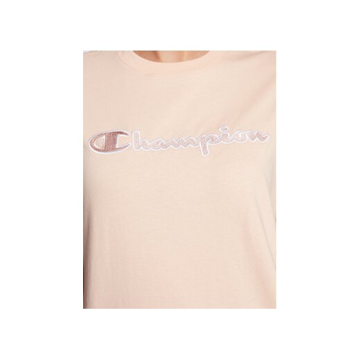 Champion T-Shirt Big Script Logo 115496 Pomarańczowy Regular Fit Champion XS MODIVO