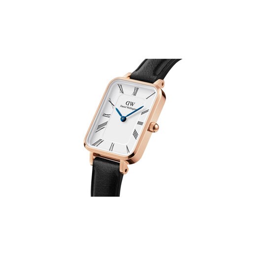 Daniel Wellington Zegarek Quadro Roman Numerals Sheffield DW00100689 Czarny Daniel Wellington uniwersalny MODIVO