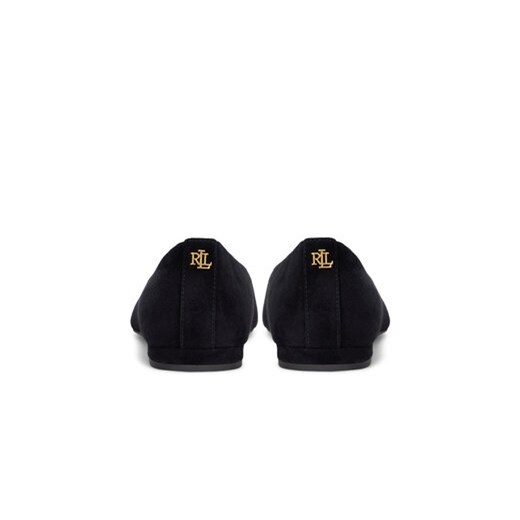 LAUREN RALPH LAUREN Baleriny 802871265008 Czarny 36 MODIVO