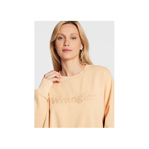 Wrangler Bluza W6V0FAM19 112321550 Pomarańczowy Relaxed Fit Wrangler M MODIVO