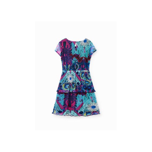 Desigual Sukienka codzienna 23SGVK19 Niebieski Regular Fit Desigual 11_12Y MODIVO