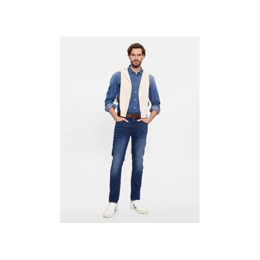 Pepe Jeans Jeansy PM207387 Niebieski Skinny Fit Pepe Jeans 34_34 MODIVO