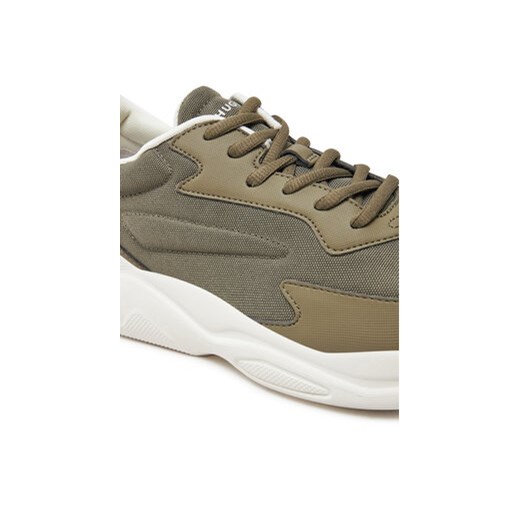 HUGO Sneakersy Leon 50536960 10254074 01 Khaki 45 MODIVO
