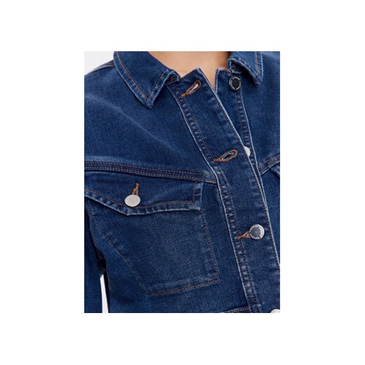 Morgan Kurtka jeansowa 231-VEIKO Niebieski Regular Fit Morgan 38 MODIVO