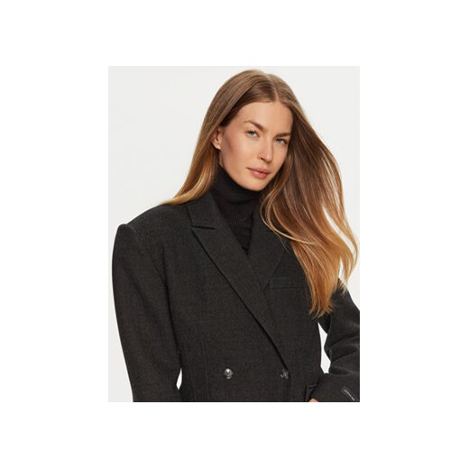 Herskind Płaszcz wełniany Ultra De Lux 5379174 Szary Regular Fit Herskind 34 MODIVO