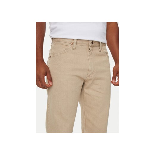 Wrangler Jeansy 13Mwz 112358473 Beżowy Straight Fit Wrangler 33_34 MODIVO