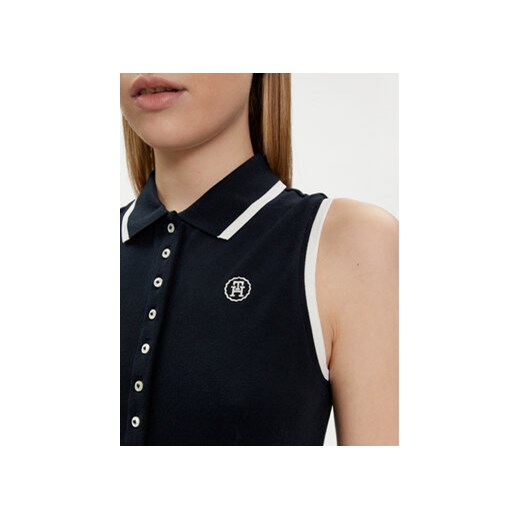 Tommy Hilfiger Sukienka letnia WW0WW41272 Granatowy Regular Fit Tommy Hilfiger M MODIVO