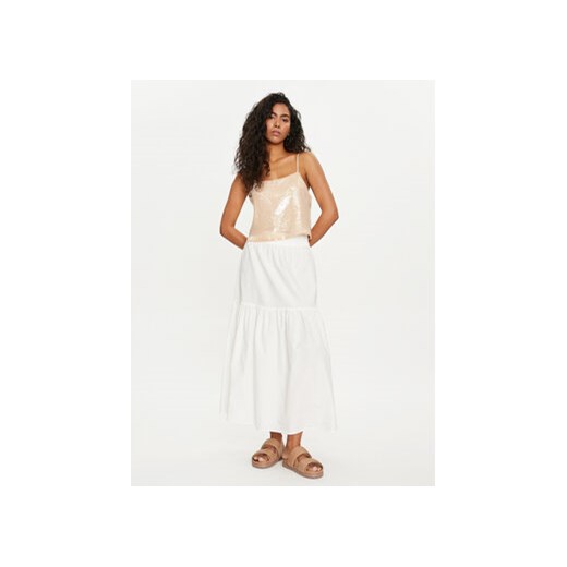 Vero Moda Spódnica trapezowa Charlotte 10303657 Biały Regular Fit Vero Moda M MODIVO