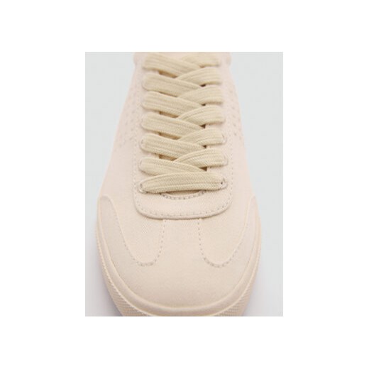 Mango Trampki Uni 77090332 Écru Mango 37 MODIVO