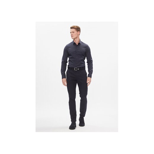 Calvin Klein Koszula K10K112298 Granatowy Slim Fit Calvin Klein 40 MODIVO