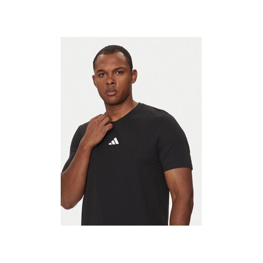 adidas Koszulka techniczna Designed for Training IK9725 Czarny Slim Fit S MODIVO