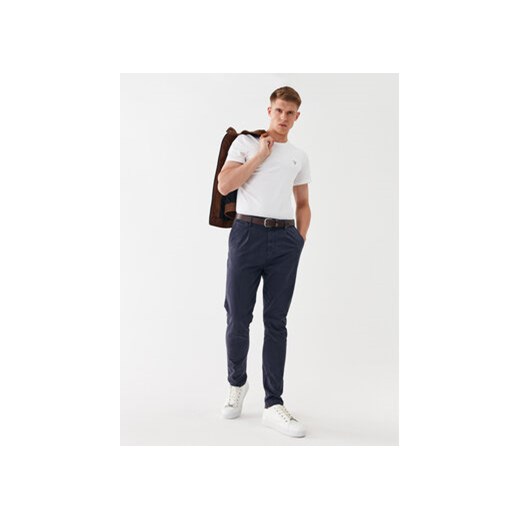 Guess Chinosy M3YB27 WFIO3 Granatowy Slim Fit Guess 31_32 MODIVO