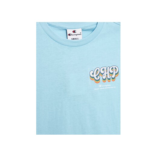 Champion T-Shirt 306374 Błękitny Regular Fit Champion XXS MODIVO