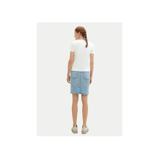 Tom Tailor Spódnica jeansowa 1040349 Niebieski Regular Fit Tom Tailor 38 MODIVO