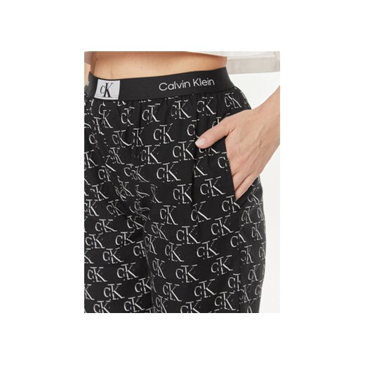 Calvin Klein Underwear Spodnie piżamowe 000QS6973E Czarny Relaxed Fit Calvin Klein Underwear L MODIVO