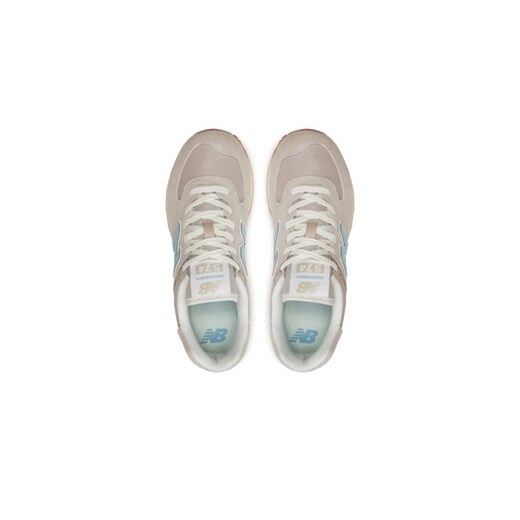 New Balance Sneakersy WL574GQ2 Szary New Balance 38 MODIVO