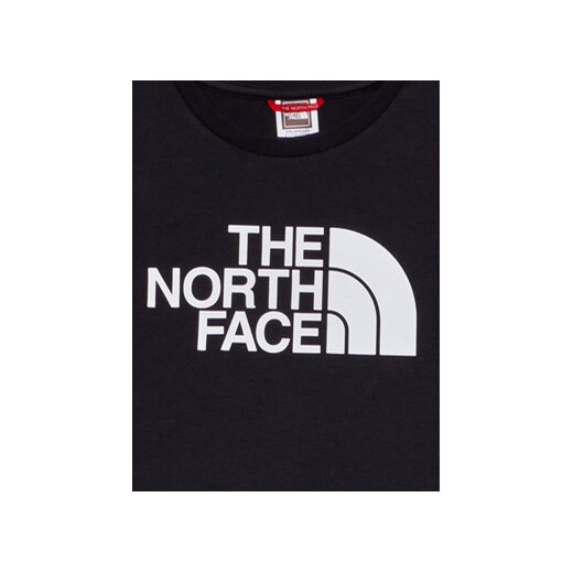 The North Face T-Shirt Crop Easy NF0A83EU Czarny Regular Fit The North Face XL MODIVO