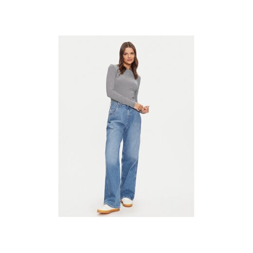 Tommy Jeans Bluzka Essential DW0DW19043 Granatowy Slim Fit Tommy Jeans XS MODIVO