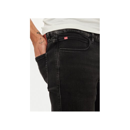 Hugo Jeansy 50522151 Czarny Extra Slim Fit 36_34 MODIVO