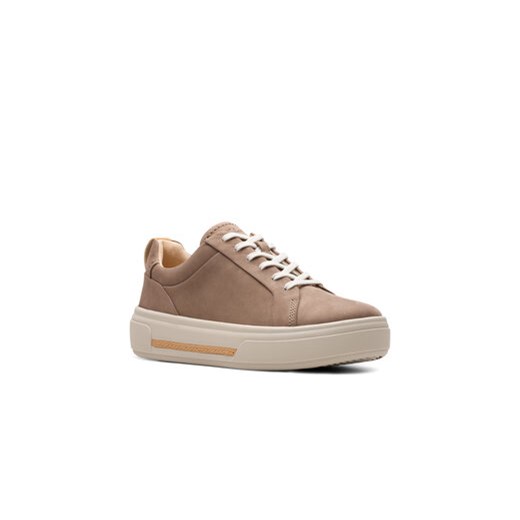 Clarks Sneakersy Hollyhock Walk 26179121 Beżowy Clarks 37 MODIVO