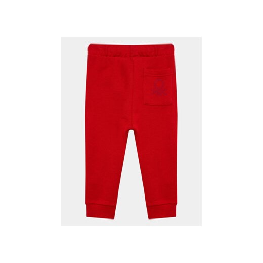 United Colors Of Benetton Spodnie dresowe 3J70GF010 Czerwony Regular Fit United Colors Of Benetton 90 MODIVO