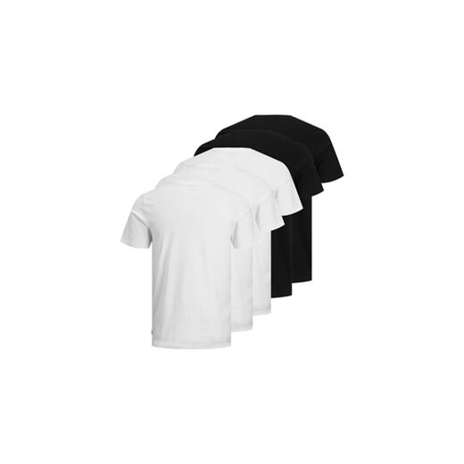 Jack&Jones Komplet 5 t-shirtów Basic 12191190 Kolorowy Regular Fit L MODIVO