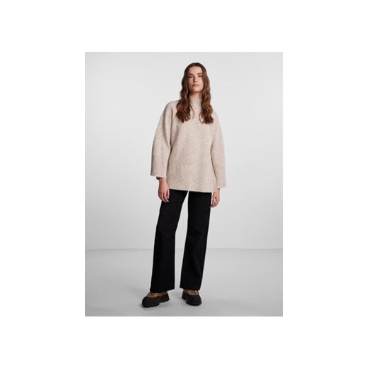 Pieces Golf 17140867 Beżowy Loose Fit Pieces M MODIVO
