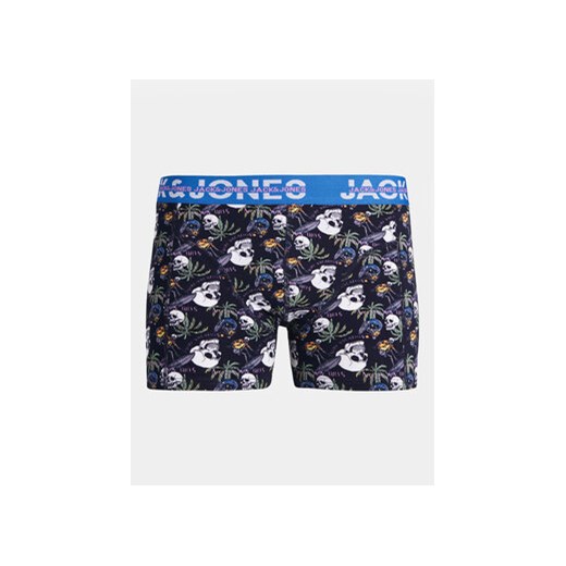 Jack&Jones Junior Komplet 3 par bokserek Havana 12250356 Granatowy Jack&jones Junior 140 MODIVO