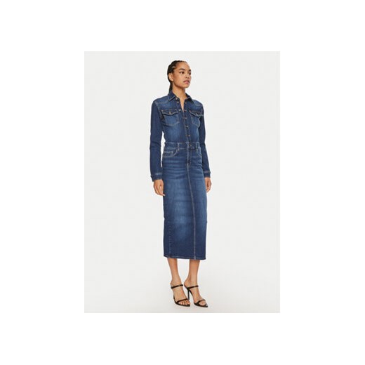 Liu Jo Sukienka jeansowa UF4146 D4811 78525 Niebieski Slim Fit Liu Jo 40 MODIVO