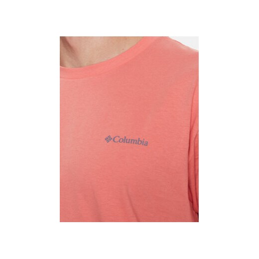 Columbia T-Shirt North Cascades™ Short Sleeve Tee Pomarańczowy Regular Fit Columbia L MODIVO