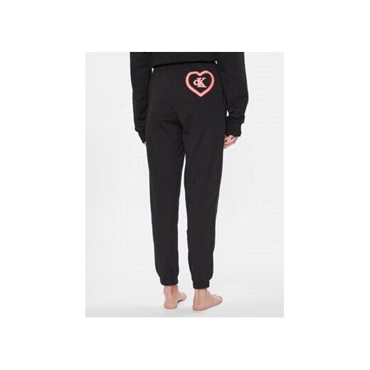 Calvin Klein Underwear Spodnie piżamowe 000QS7085E Czarny Relaxed Fit Calvin Klein Underwear L MODIVO