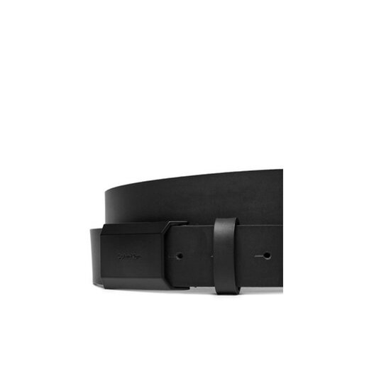 Calvin Klein Pasek Męski K50K512336 Czarny Calvin Klein 1uniwersalny MODIVO