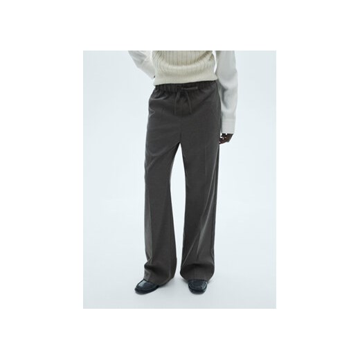 Mango Spodnie materiałowe Lazy 77035663 Szary Regular Fit Mango XS MODIVO