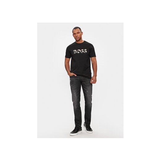 Boss T-Shirt Tiburt 427 50506923 Czarny Regular Fit XL MODIVO