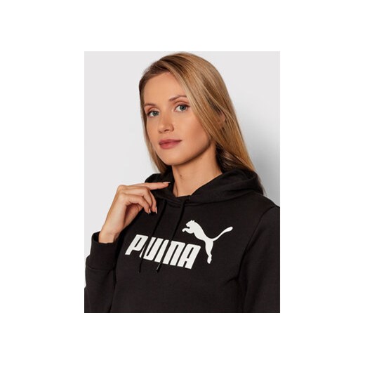 Puma Bluza Essentials Logo 586788 Czarny Regular Fit Puma S MODIVO