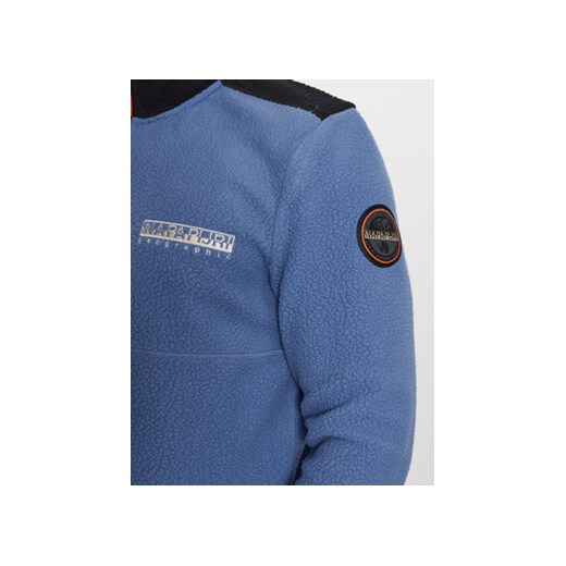 Napapijri Polar T-Anderby NP0A4HHR Niebieski Regular Fit Napapijri XXL MODIVO