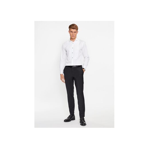 Boss Koszula H-Hank-Tux3-231 50503261 Biały Slim Fit 44 MODIVO