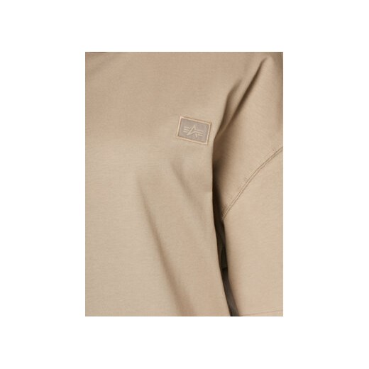 Alpha Industries T-Shirt Essentials 146061 Beżowy Relaxed Fit Alpha Industries M MODIVO