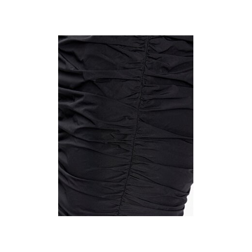 ROTATE Sukienka koktajlowa Taft Pleated One RT2495 Czarny Regular Fit Rotate 34 MODIVO