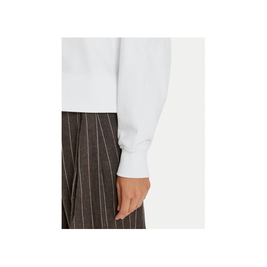 Calvin Klein Jeans Bluza Monologo J20J224177 Biały Regular Fit XL MODIVO